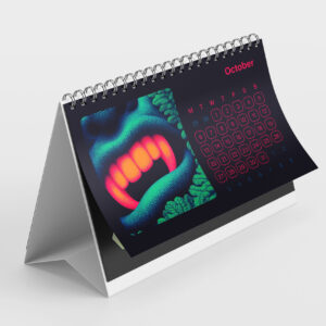 Desk calendars printed