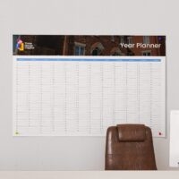 Wall planner printing