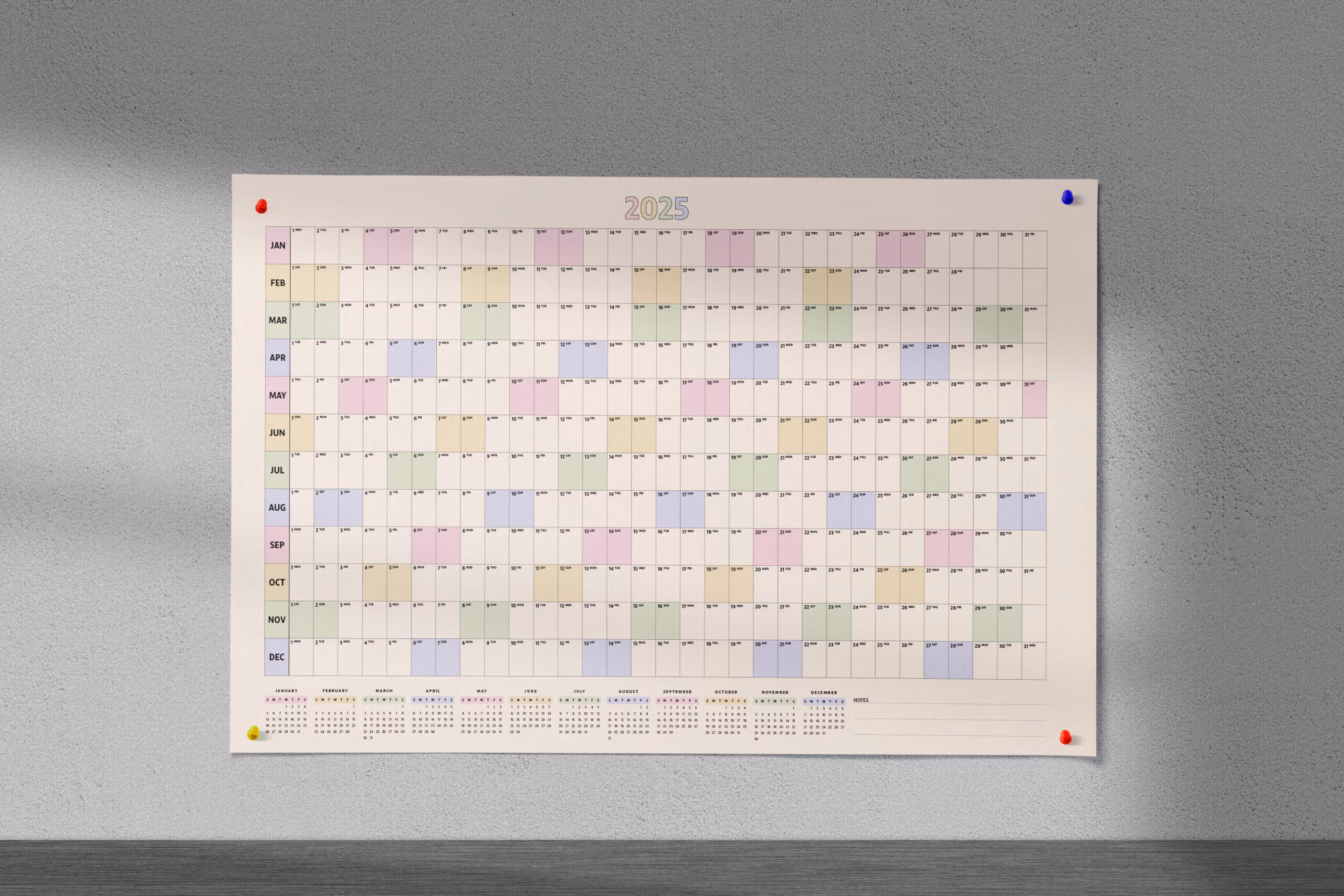 Wall planners