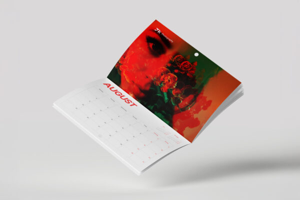 Wall calendar printing