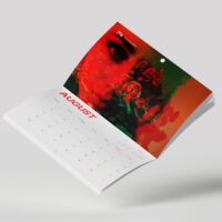 Wall calendar printing