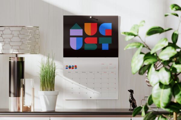 Printed branded calendars
