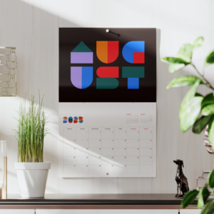 Printed branded calendars