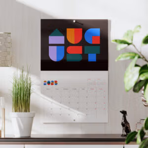 Printed branded calendars