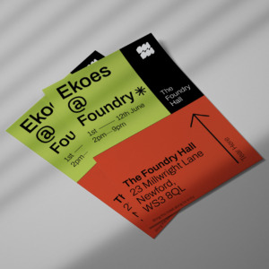 Printed Perforated Flyers