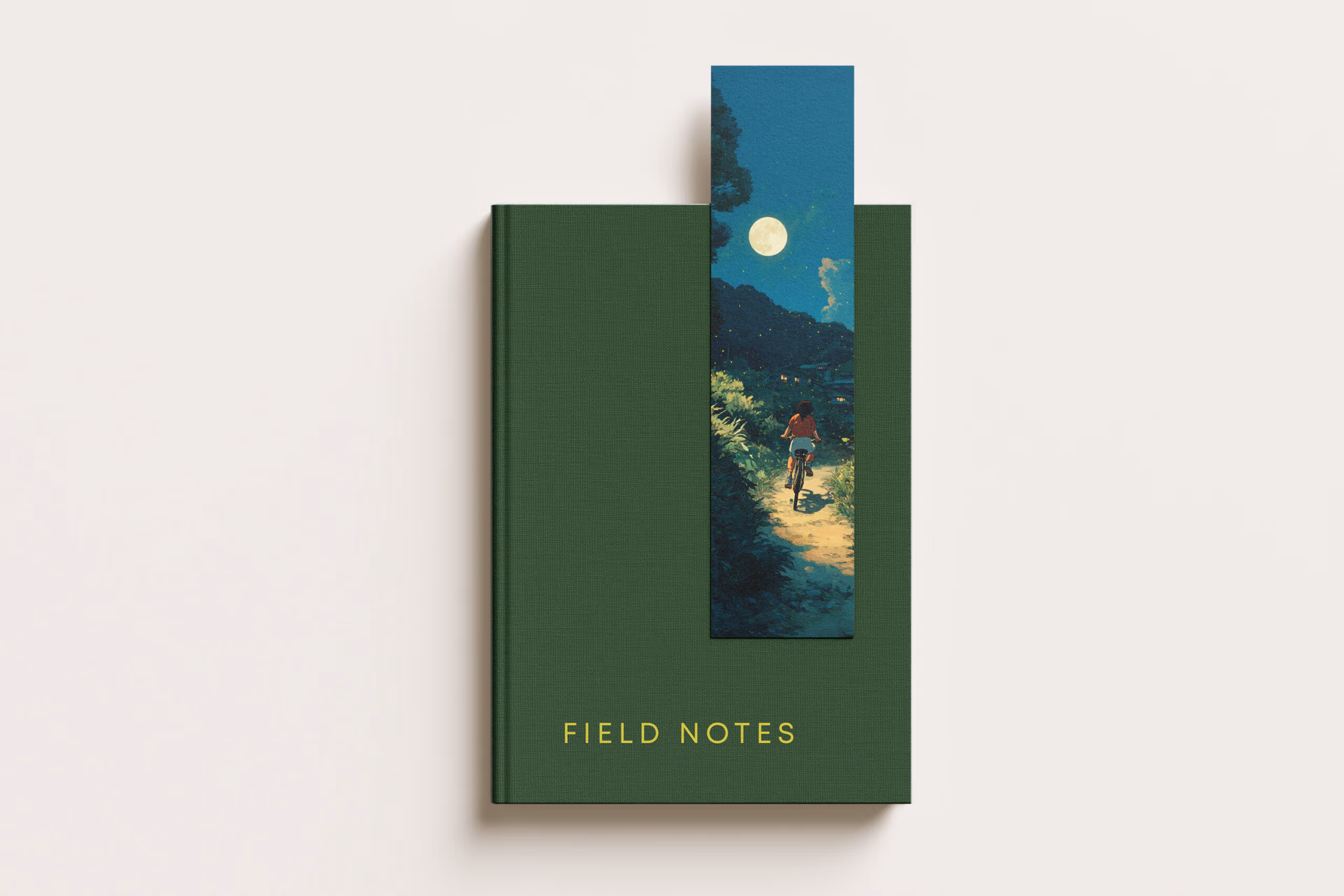 Printed branded bookmarks