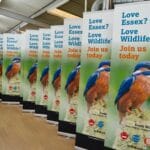 Printing roller banners