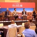 Stretch fabric backdrop