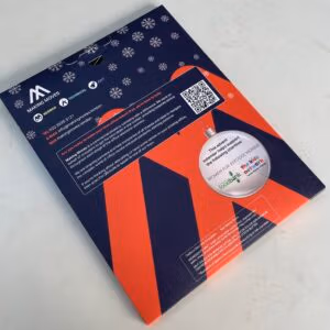 Printed branded advent calendar