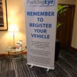 Printed banner stand