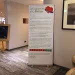 Pull up banner printing