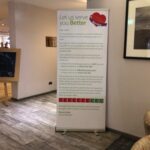 Pull up banner printing