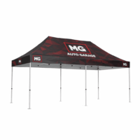 Printed 6m x 3m gazebo