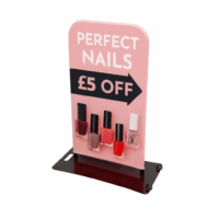 Formulate fabric pavement sign