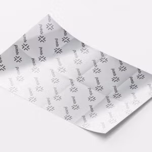 Printed logo wrapping paper christmas