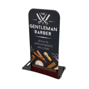 Formulate fabric pavement sign