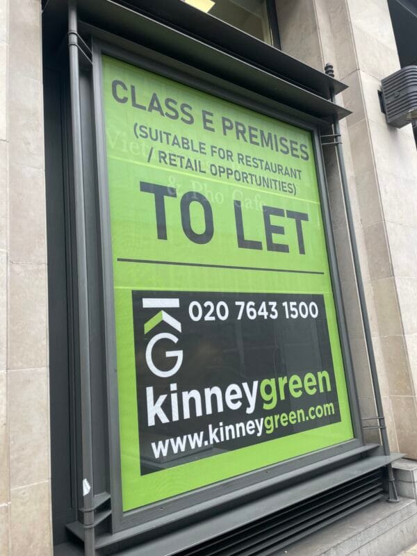 Shop window transfers