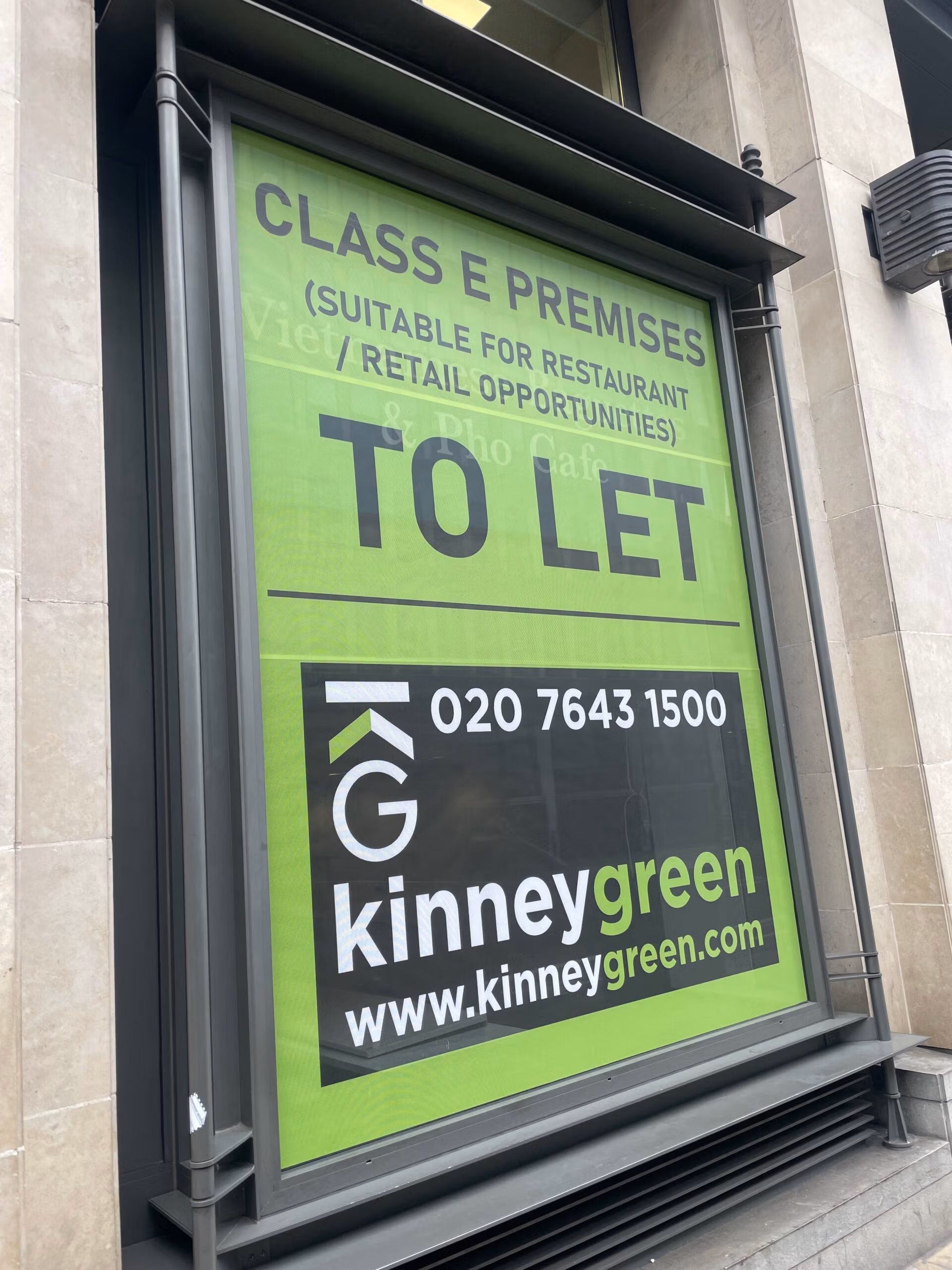 Shop window transfers