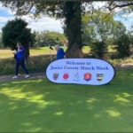 Golf tee box banner