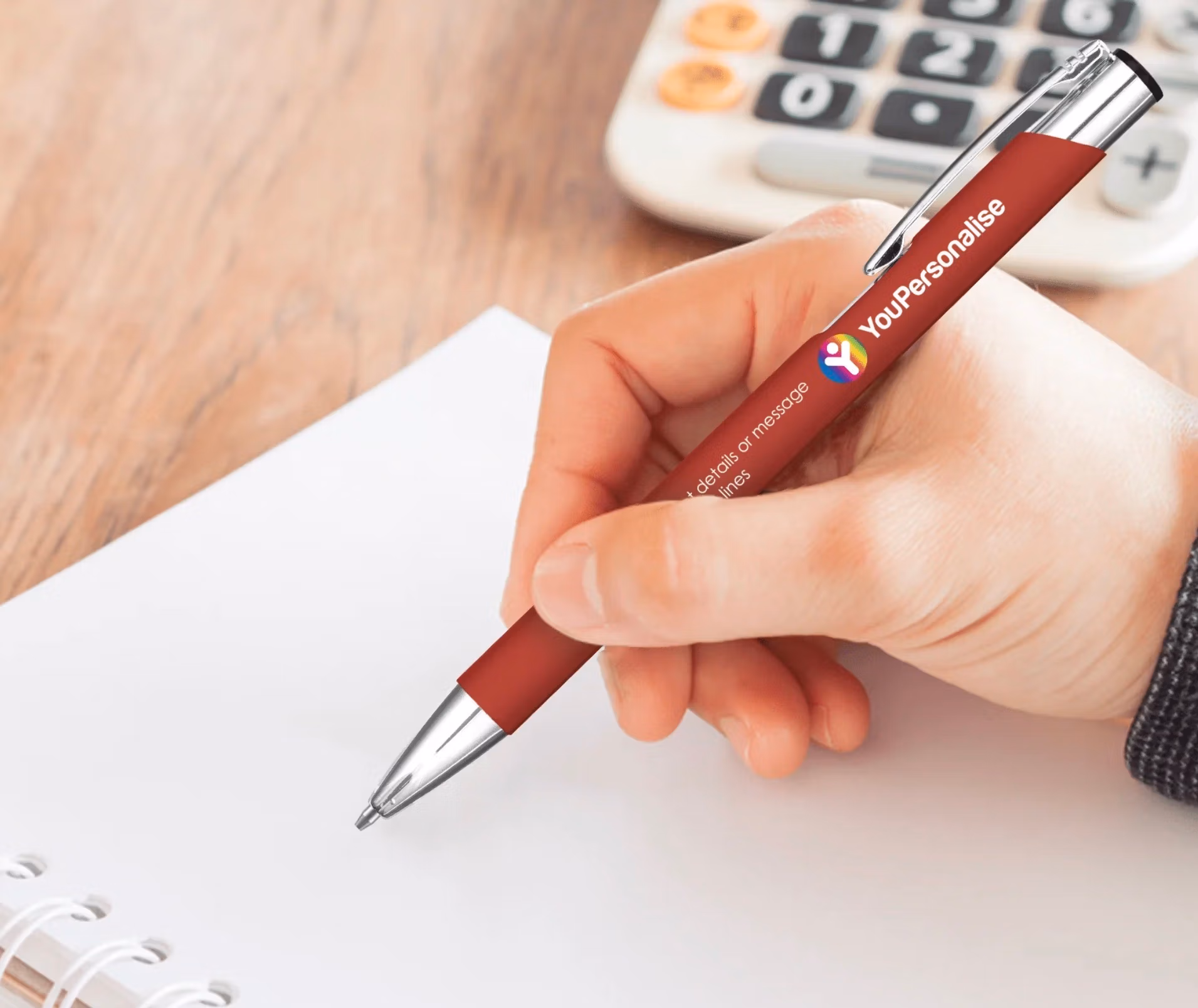 Premium branded metal pens