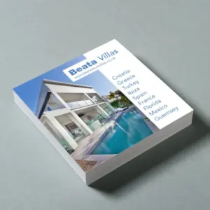 Square flyer printing