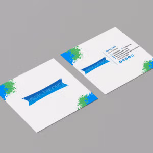 Square flyer printing