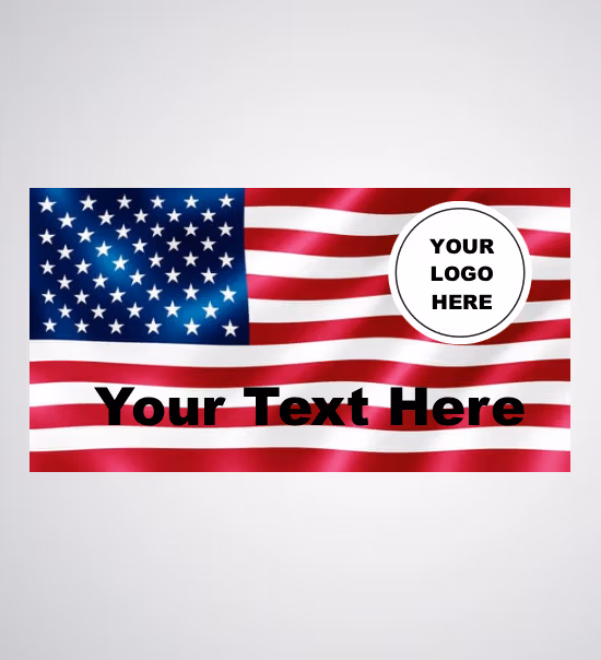 Custom USA flag