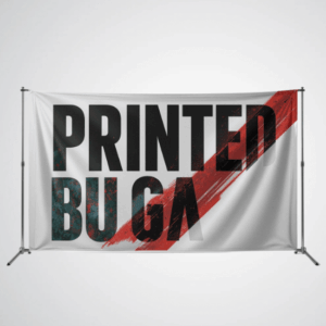 Printed cloth banner