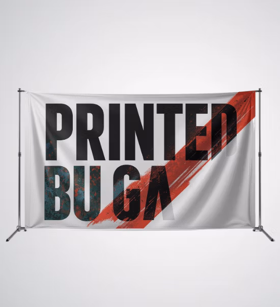 Printed cloth banner