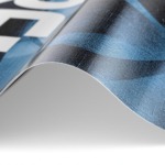 A colorful custom-printed PVC vinyl banner