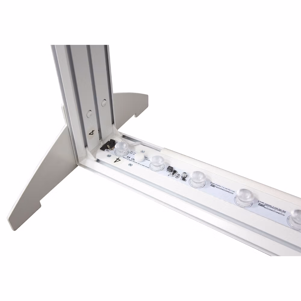 LED Backlit Exhibition Counter