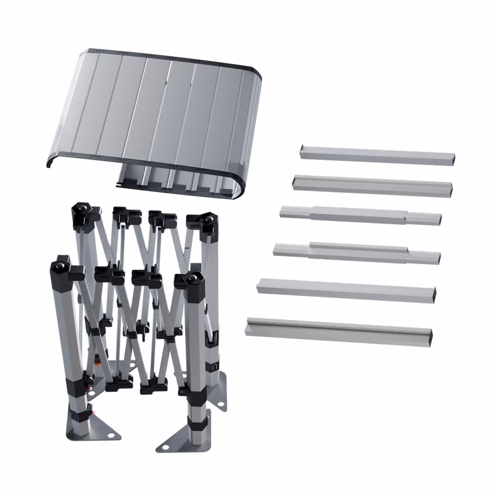 Outdoor foldable event table