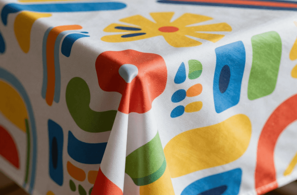 What’s the best material for a tablecloth