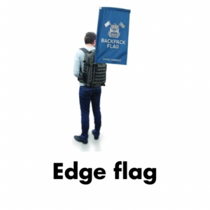 Edge backpack flag