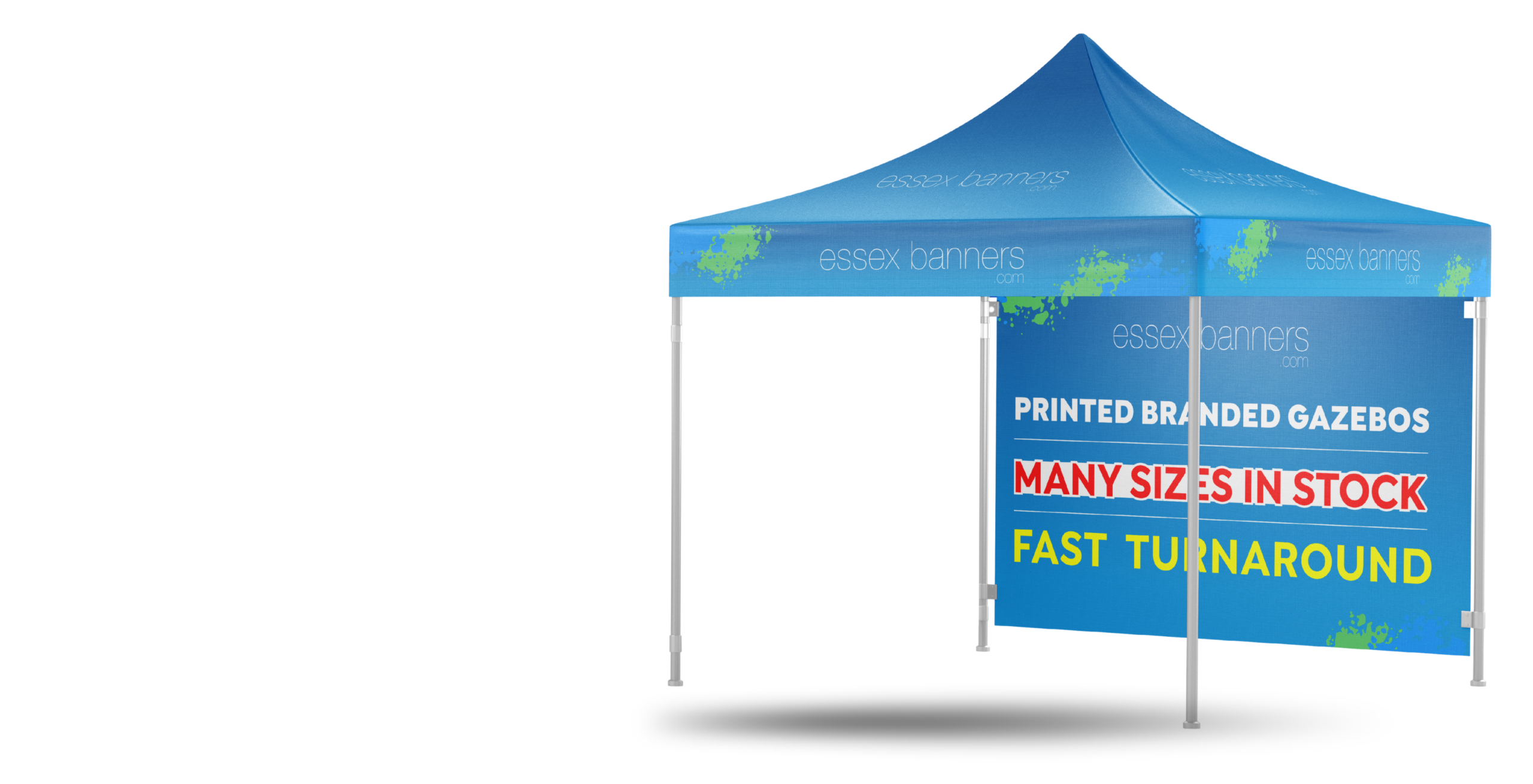 Printed branded gazebos