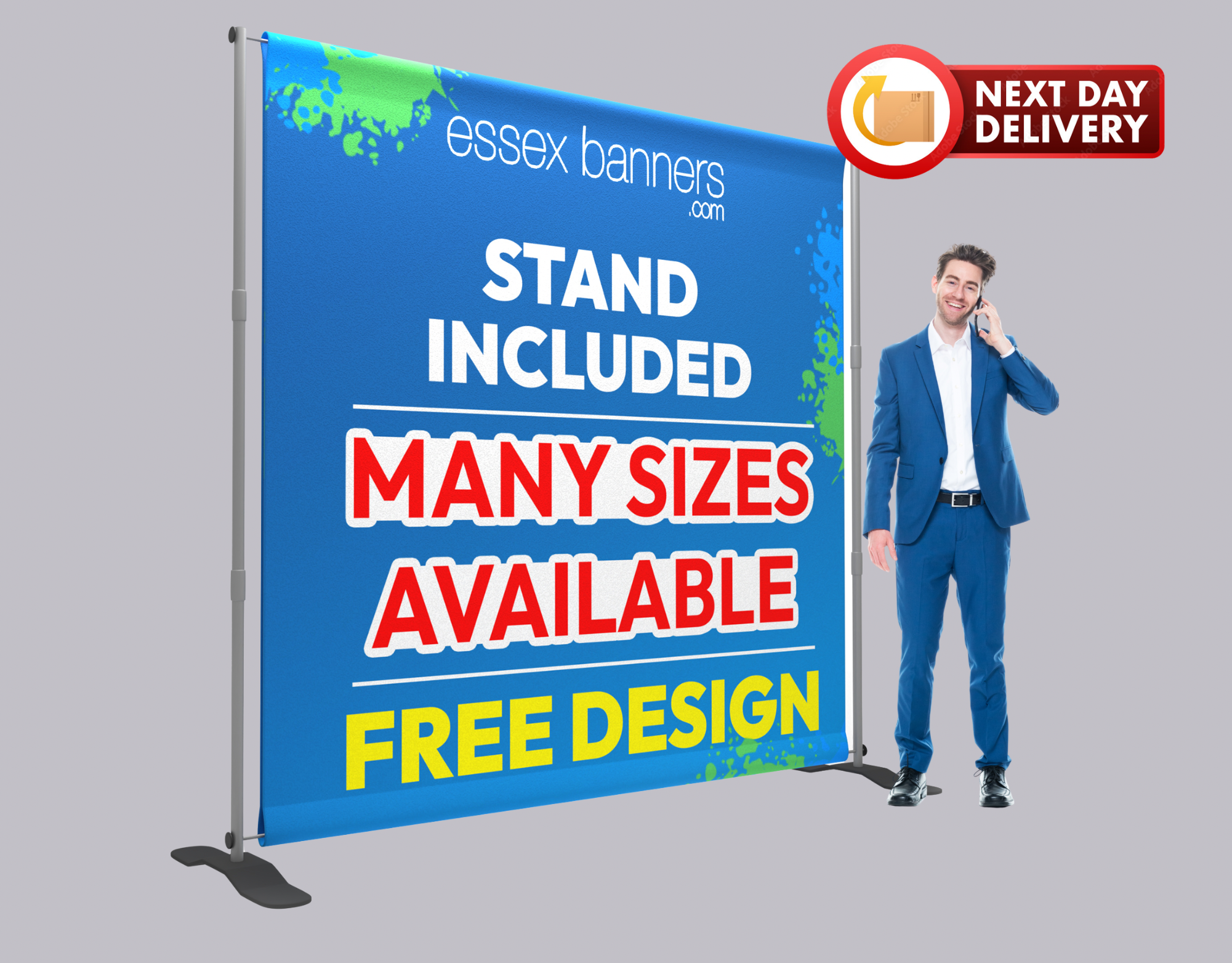 Step and repeat banner next day delivery