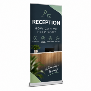 Interchangeable roller banner with replaceable graphic panel